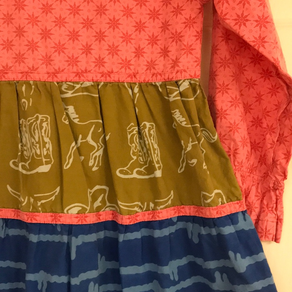 Cowgirl Horse dress girl 7